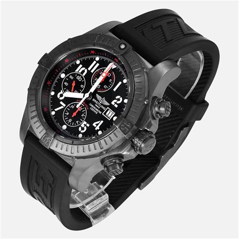 breitling skyland avenger blacksteel price|Breitling Super Avenger Black M13370 .